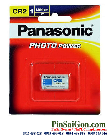 Panasonic CR2W/1BE; Pin 3v lithium Panasonic CR2W/1BE (CR15H270) chính hãng (Loại vỉ 1viên)